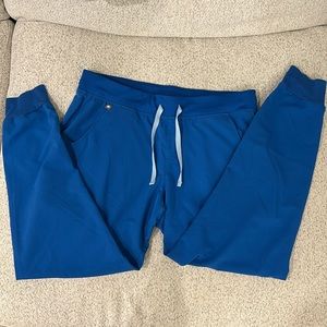 Figs Women’s Royal Blue Zamora - Jogger Scrub Pants size L